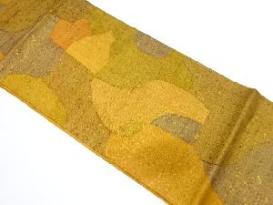 抽象模様織り出し袋帯